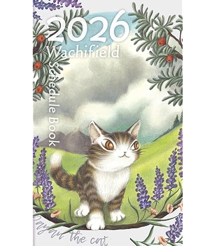 Amazon.co.jp: わちふぃーるど(Wachifield) ダヤン 手帳 2024年
